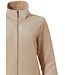beige, zacht velours lounge-huispak 'chic velvet lines'