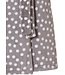 warme fleece overslag ochtendjas 'deeply dotty'