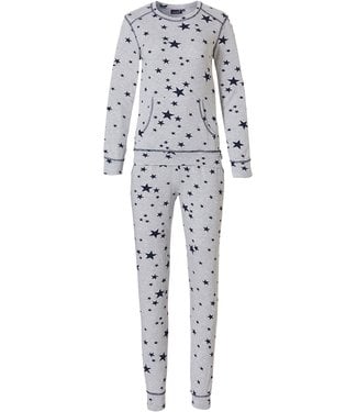 Rebelle long sleeve pyjama with kangaroo pocket 'trendy stars ★'