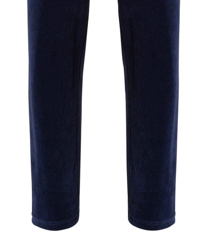 velvet lounge & relax mens homesuit with zip 'just stripes'