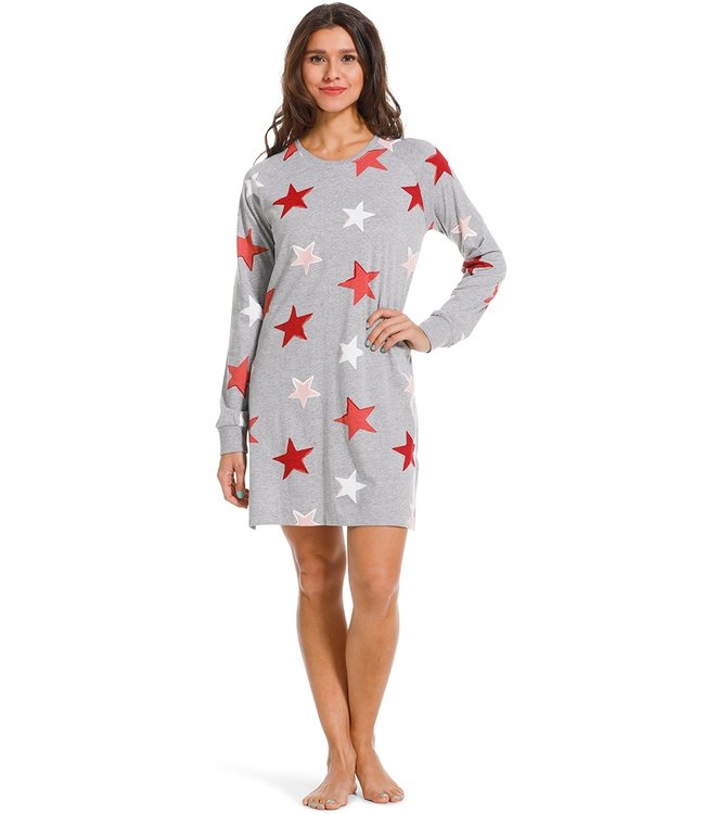 long sleeve nightdress 'fabulously starry ★'