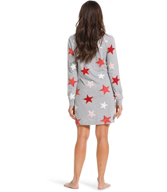 long sleeve nightdress 'fabulously starry ★'