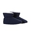 Pastunette Deluxe luxury indoor house boots 'boucle midnight blue'