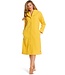luxurious boucle full button house jacket 'winter jasmin yellow'