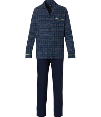 Robson green full button cotton-modal pyjama 'dotted squares'