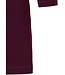 ladies dark red cotton nightdress 'beautiful flowers'