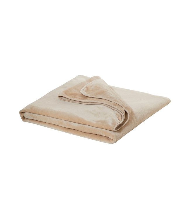 warm fleece blanket - throw 'soft chevron comfort'