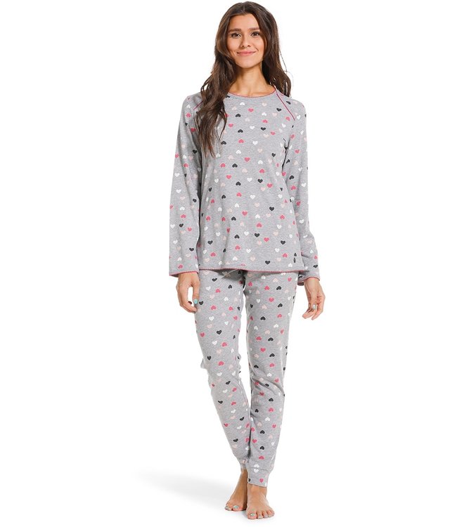 long sleeve pyjama 'chic little lovehearts ♥'