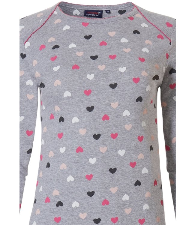 long sleeve pyjama 'chic little lovehearts ♥'