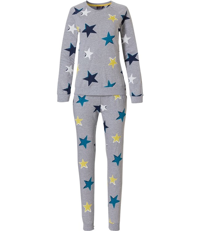 Rebelle dames pyjama met lange mouwen 'fabulously starry ★'