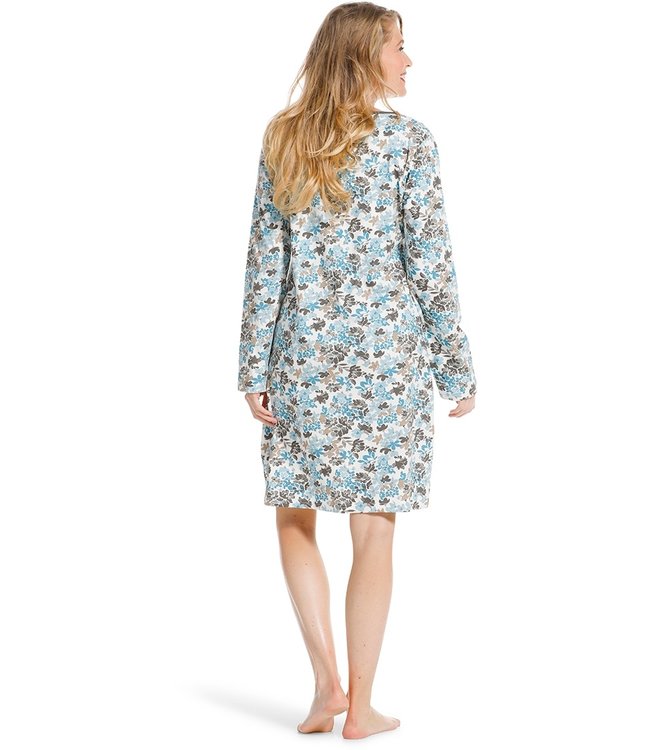 ladies cotton nightdress 'winter garden'