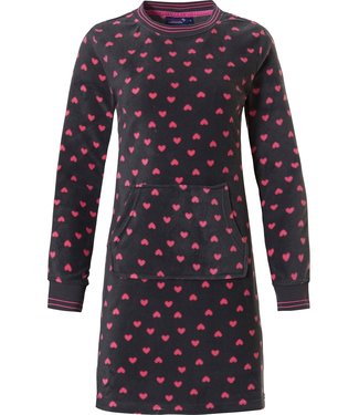 Rebelle dames fleece lounge huisdress 'loadsa love ♥'