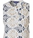 short sleeve cotton-modal pyjama set 'pretty palm leaf'