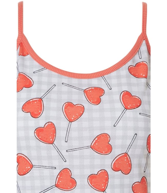 katoenen spaghetti-jurkje 'sweety hearts ♥'