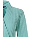ladies light aqua green wrap-over kimono 'cube it style'