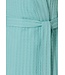 ladies light aqua green wrap-over kimono 'cube it style'