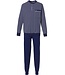 Robson dark blue 100% cotton mens pyjama set 'coloured squares'