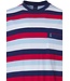 cotton pyjama set with cuffs 'bold stripes'