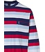 cotton pyjama set with cuffs 'bold stripes'