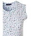 ladies sleeveless cotton nightdress with buttons 'softly dotty'