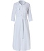 Pastunette Beach long beach cotton shirt dress with belt 'just white'