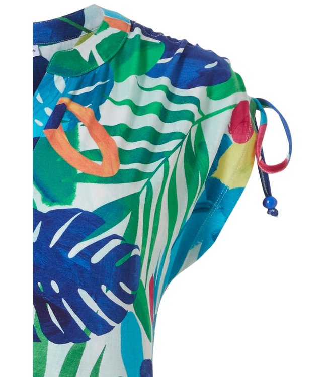 strandjurkje met korte mouwen 'passion palm'