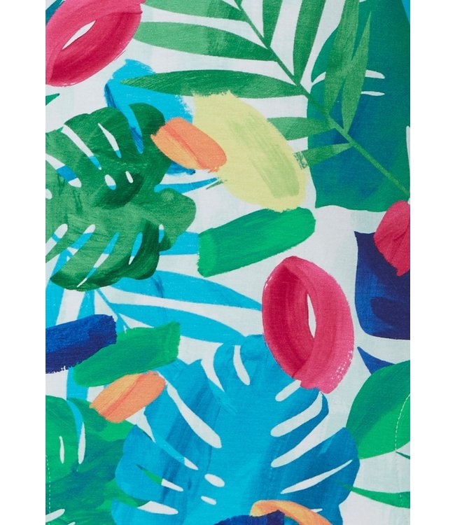 strandjurkje met korte mouwen 'passion palm'