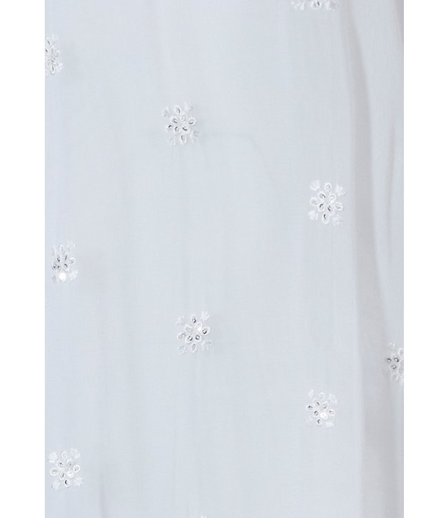lightweight white cover up tunic dress 'pretty tassel lover'