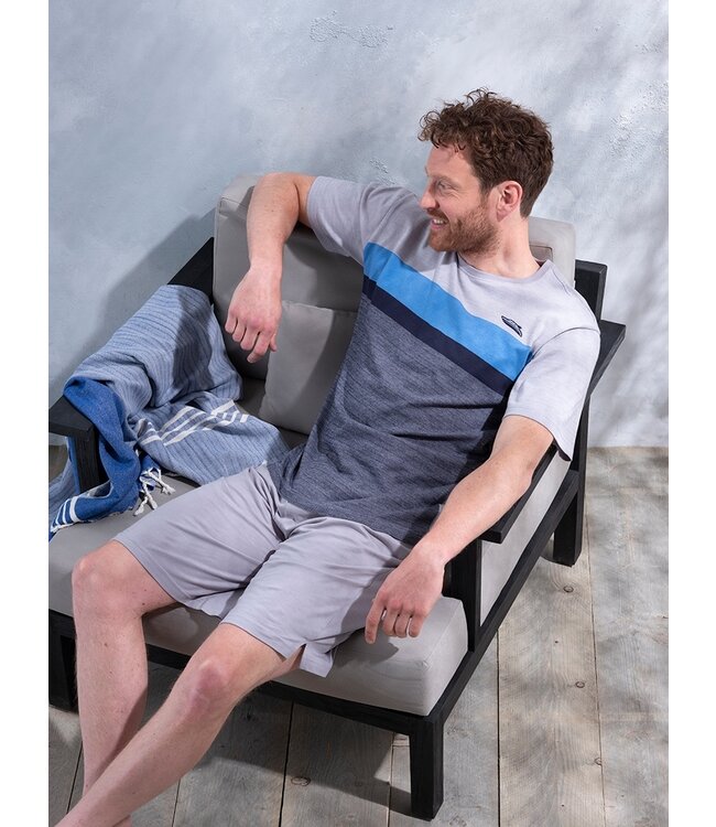 shorty set 'Ocean life, sporty speed boat'