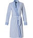 ladies light blue wrap-over kimono 'charmingly elegant'