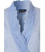 ladies light blue wrap-over kimono 'charmingly elegant'