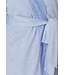 ladies light blue wrap-over kimono 'charmingly elegant'
