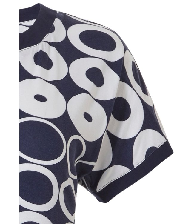 short sleeve beach dress '60's disco pop beach'