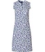 sleeveless cotton-modal nightdress with buttons 'pretty animal'