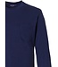 dark blue mens cotton-modal pyjama set 'bit of vintage star'