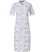 Pastunette short sleeve cotton nightdress with buttons 'little love birds'