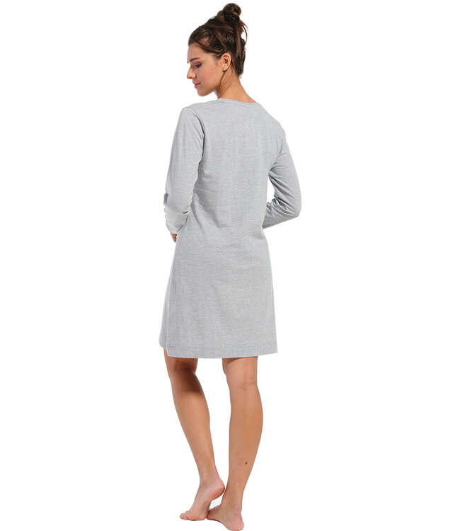 dames nachthemd met lange mouwen 'Daisy Deer'