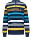 men's long sleeve cotton pyjama set with buttons 'bold stripes'