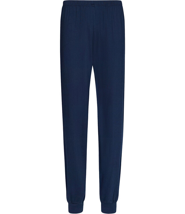 katoenen heren pyjama met lange mouwen en knopen 'bold stripes'