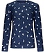 ladies long sleeve soft warm pyjama 'retro raindrop'