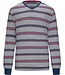 mens long sleeve 'v 'neck cotton pyjama set 'striped lines'