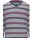 mens long sleeve 'v 'neck cotton pyjama set 'striped lines'