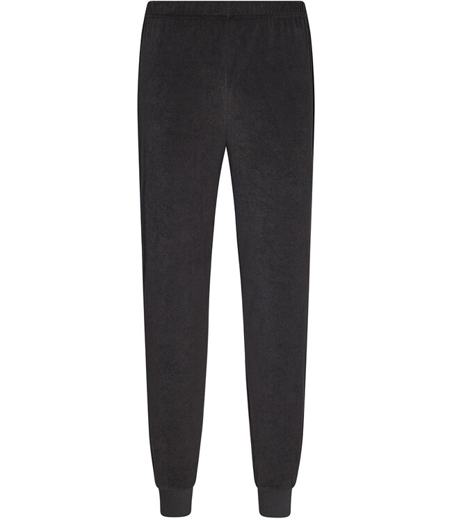 mens 'v' neck terry lounge pyjama set 'in the stripe'