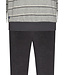 mens 'v' neck terry lounge pyjama set 'in the stripe'