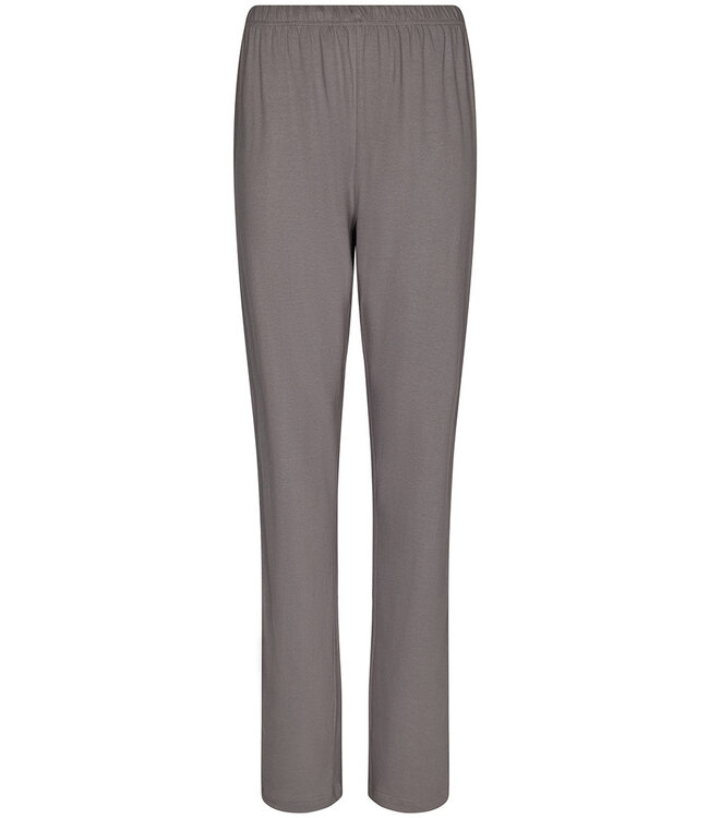 biologisch katoenen doorknoop pyjama set 'whishy flower & stripes'