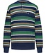 men's long sleeve cotton pyjama set with buttons 'just stripes'