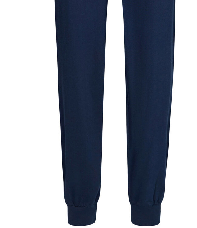 men's long sleeve cotton pyjama set with buttons 'just stripes'