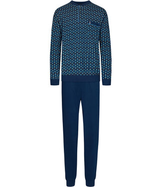 Robson mens long sleeve cotton pyjama set 'linked up'