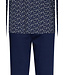 mens cotton pyjama set with buttons 'cool fashion dashes'