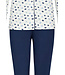 ladies long sleeve full button cotton pyjama set 'classic ditsy dots'